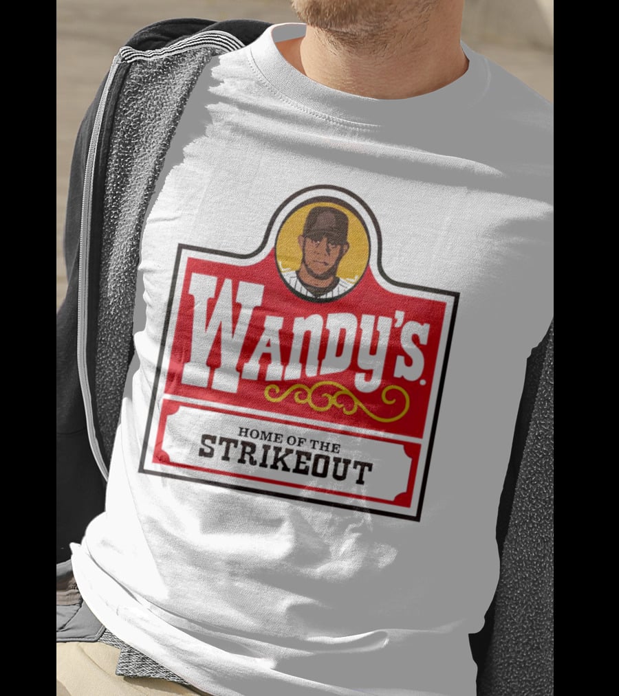 Wandy’s Home Of The Strikeout New York Baseball Classic Pitcher T-Shirt