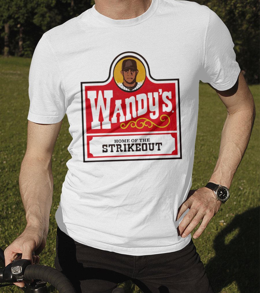 Wandy’s Home Of The Strikeout New York Baseball Classic Pitcher T-Shirt