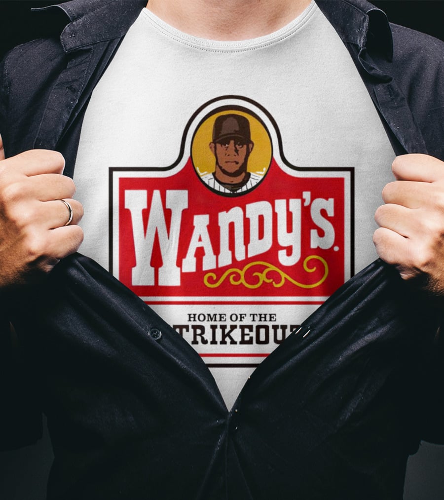 Wandy’s Home Of The Strikeout New York Baseball Classic Pitcher T-Shirt