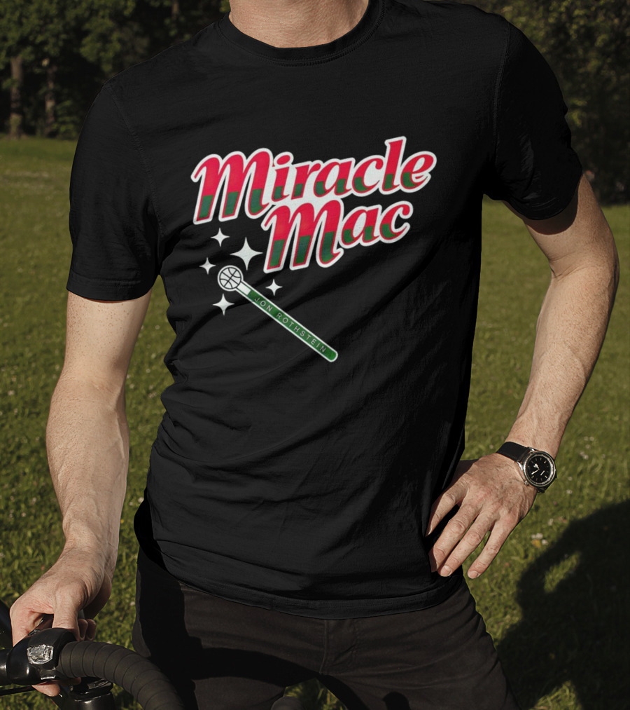 Jon Rothstein Miracle Mac Magic Basketball Stars T-Shirt