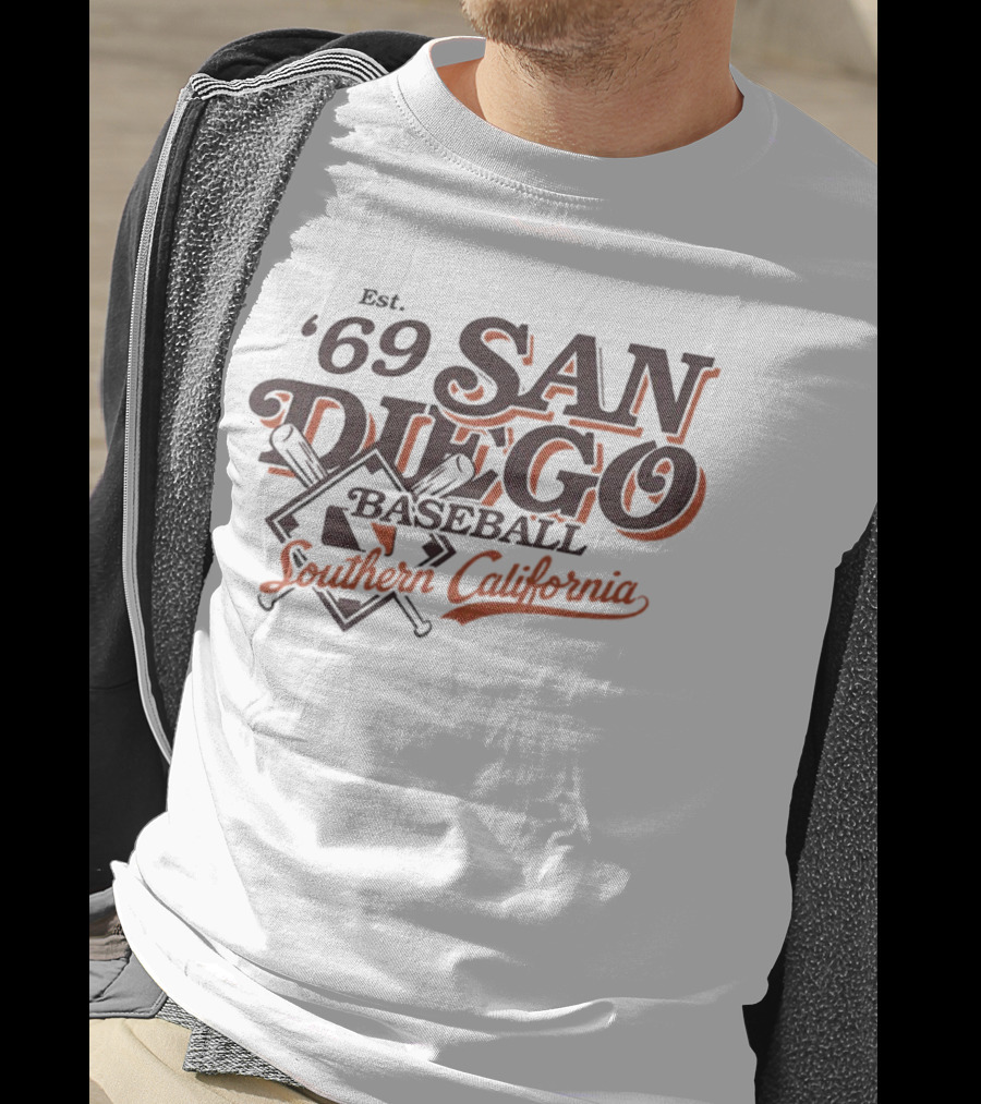 San Diego Baseball Est. '69 Southern California T-Shirt