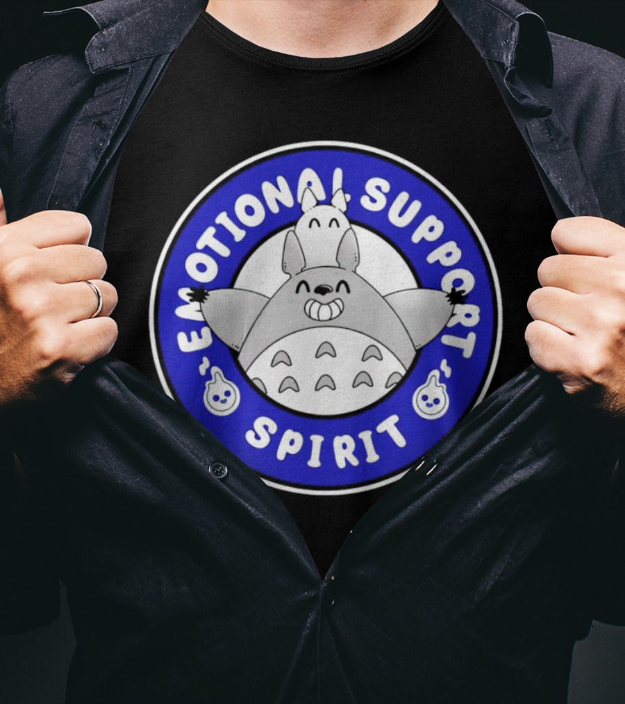 Emotional Support Spirit Totoro T-Shirt