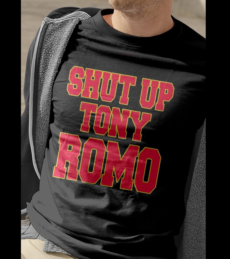 Kansas City Chiefs Shut Up Tony Romo T-Shirt
