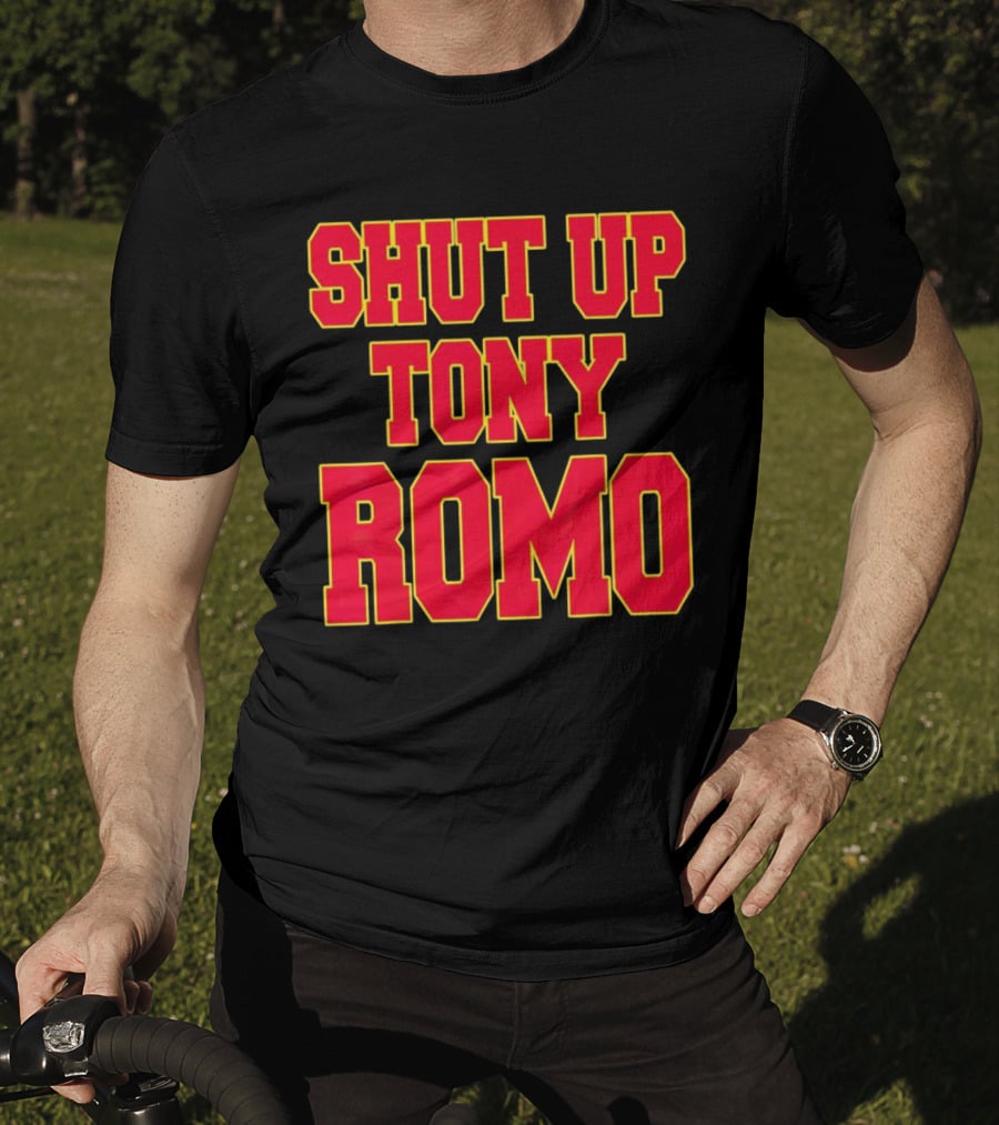 Kansas City Chiefs Shut Up Tony Romo T-Shirt