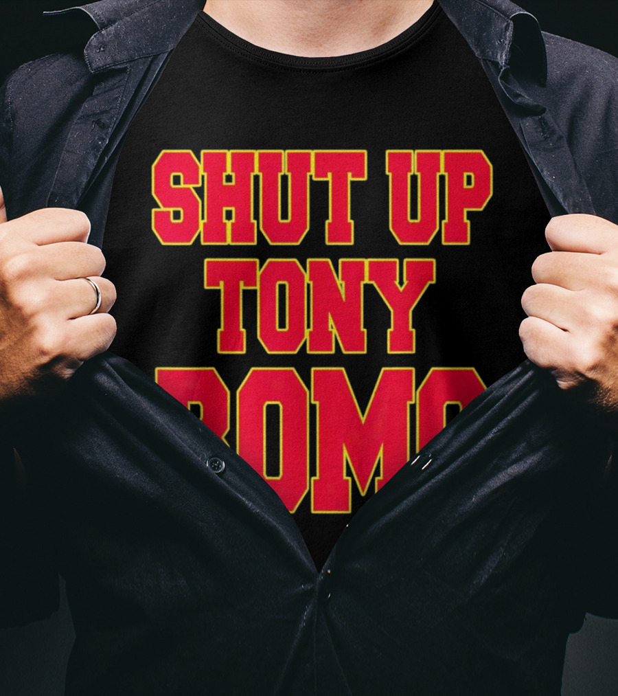 Kansas City Chiefs Shut Up Tony Romo T-Shirt