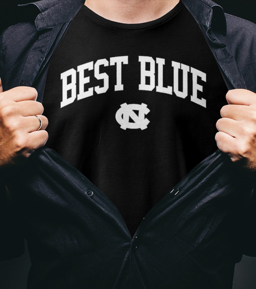 North Carolina Tar Heels Basketball Best Blue NC T-Shirt