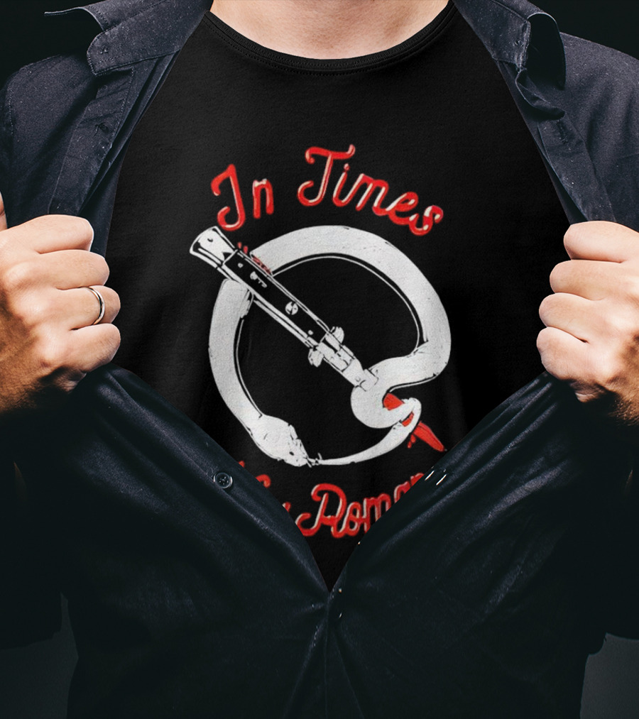 In Times New Roman Q Snake T-Shirt