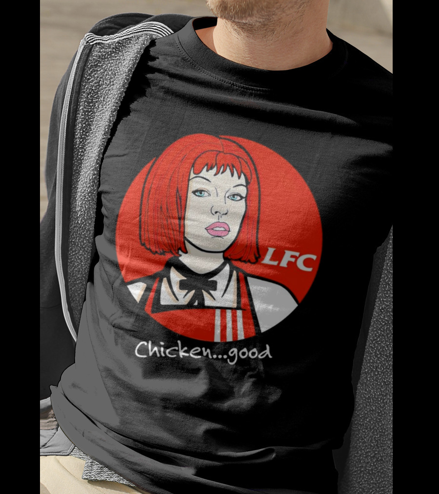 Chicken Good LFC Retro Style Redhead T-Shirt