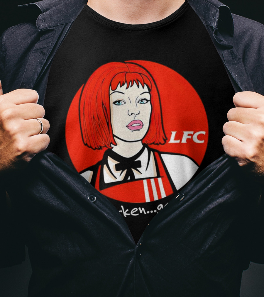 Chicken Good LFC Retro Style Redhead T-Shirt