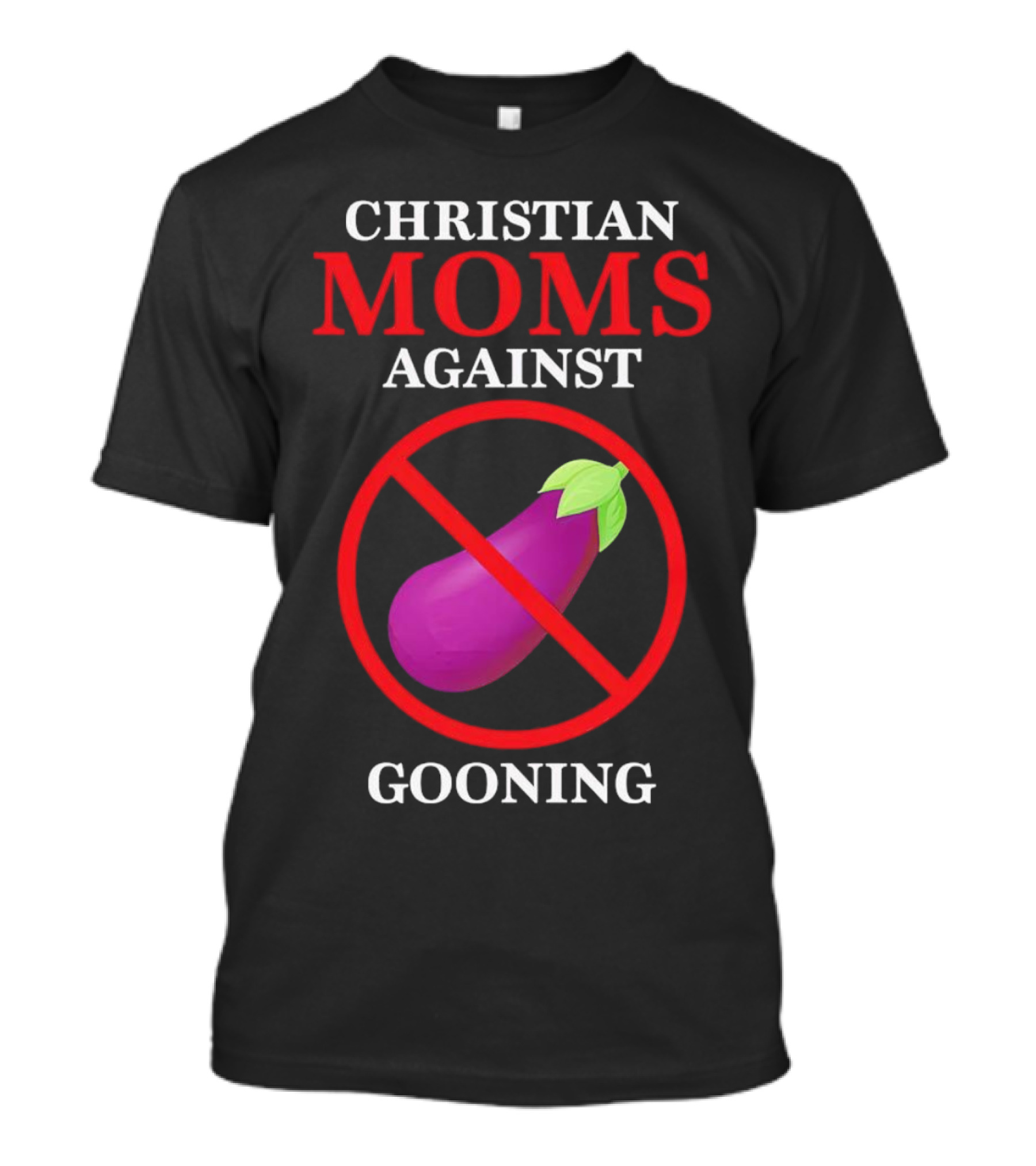 Christian Moms Against Gooning Emoji T-Shirt