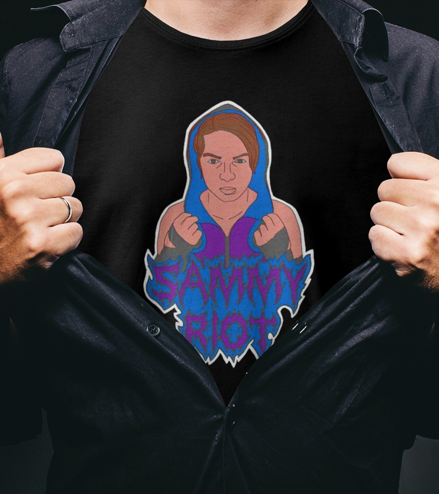 Sammy Riot Wrestling Hoodie Lost Art Sammy Riot #3 T-Shirt