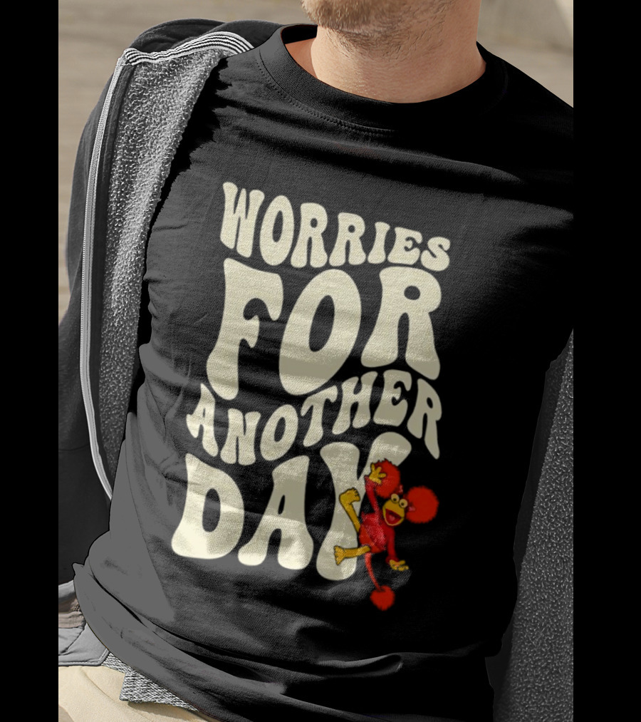 Fraggle Rock Worries For Another Day Red Muppet Character T-Shirt