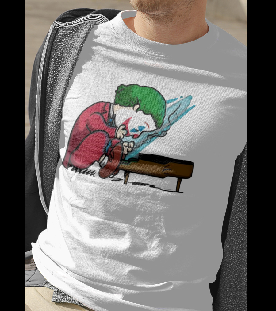 Joker Playing The Piano In Peanuts Charlie Brown T-Shirt