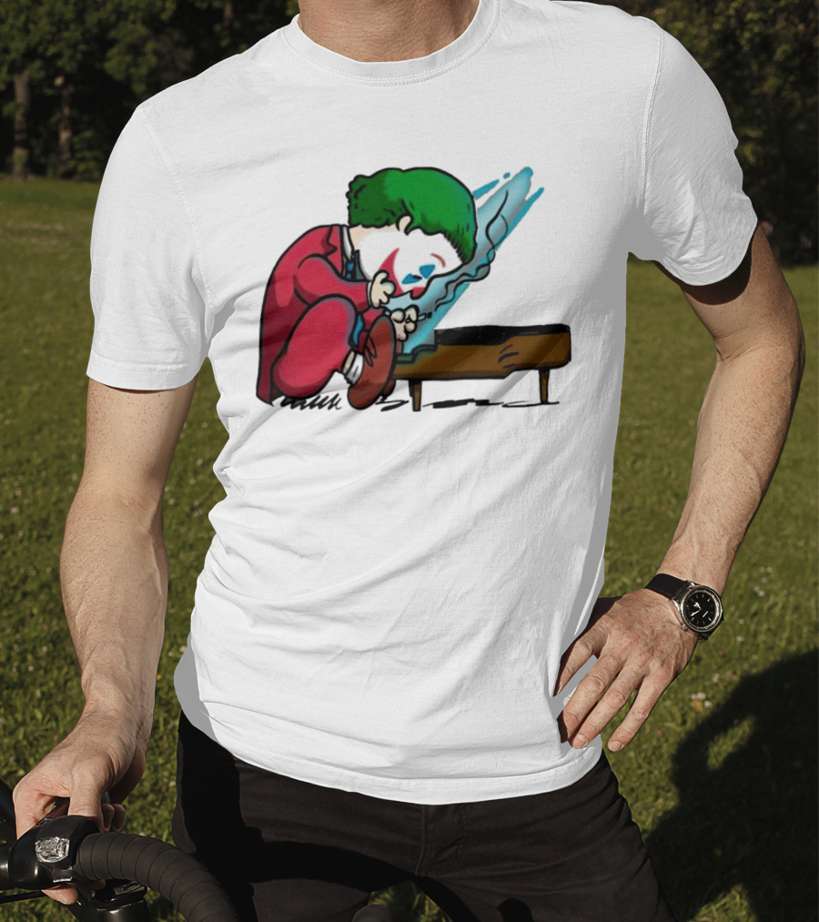 Joker Playing The Piano In Peanuts Charlie Brown T-Shirt