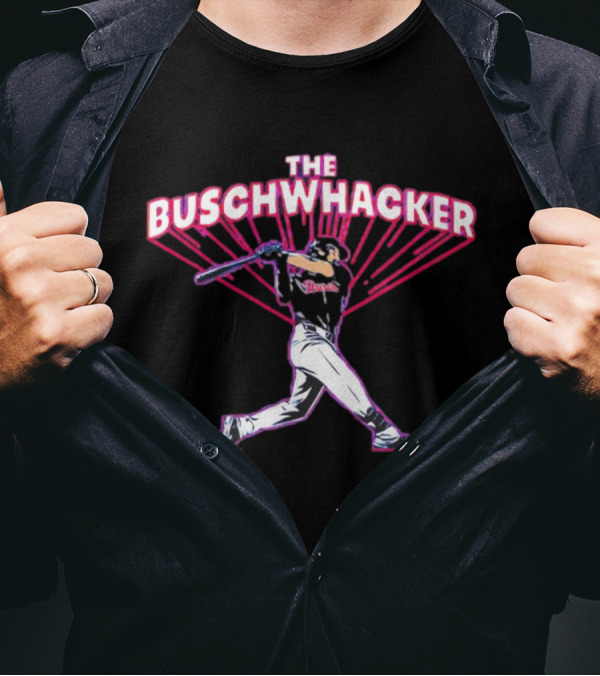 The Buschwhacker Baseball Swing T-Shirt