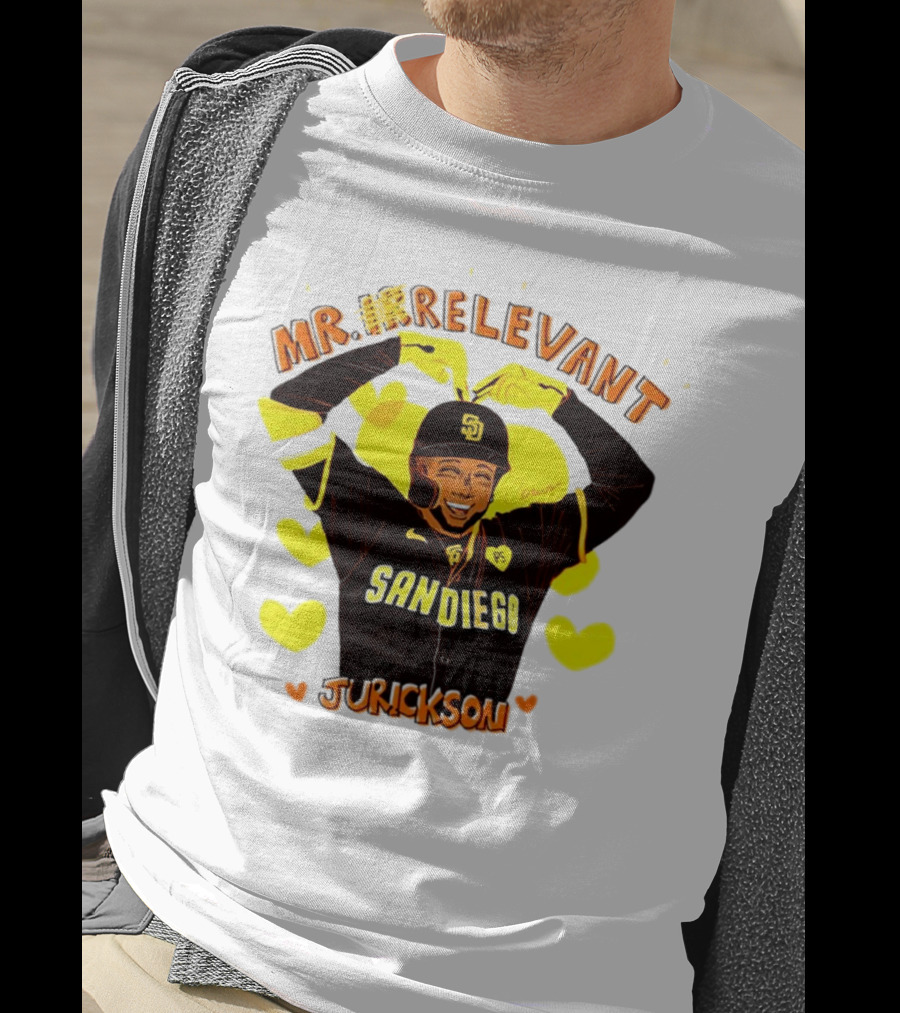 Mr Relevant Jurickson San Diego Baseball Hearts T-Shirt