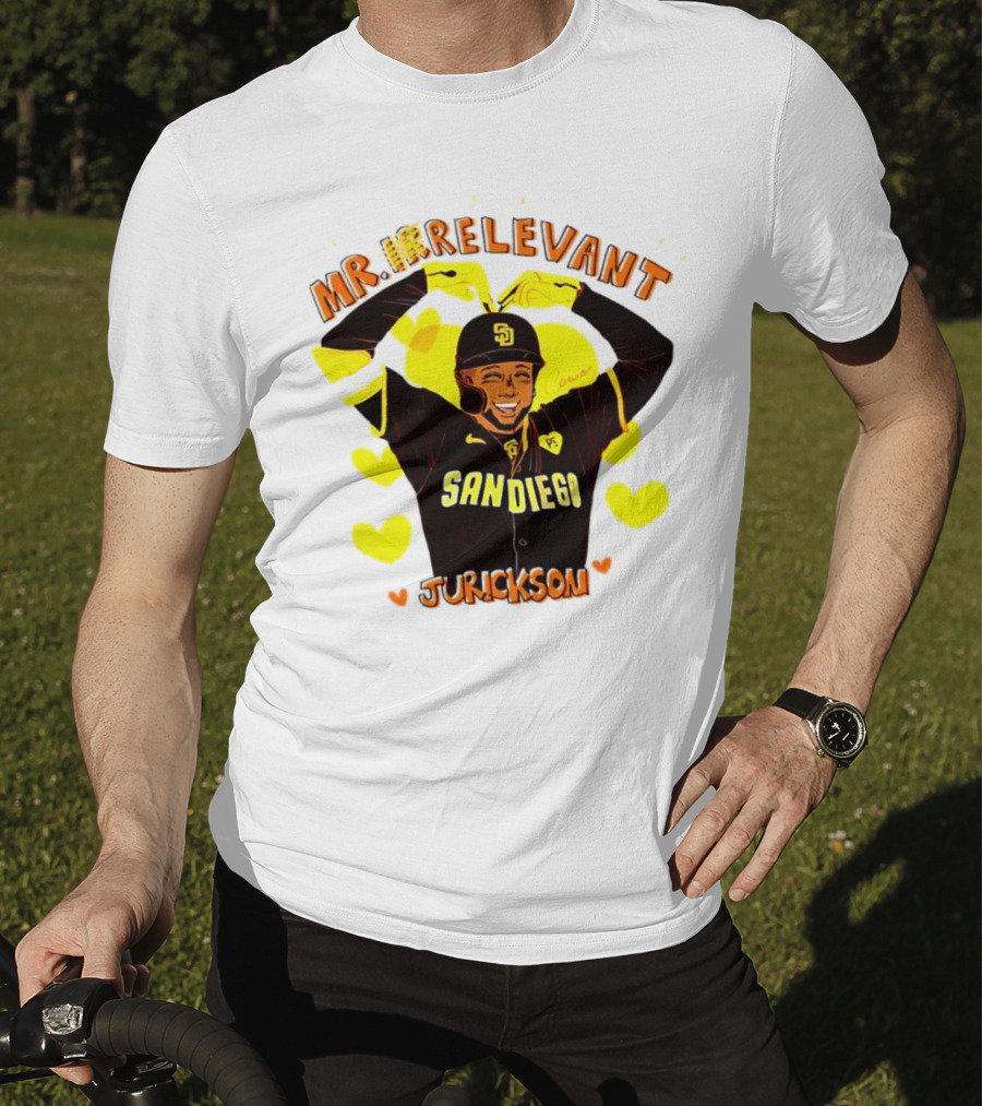 Mr Relevant Jurickson San Diego Baseball Hearts T-Shirt