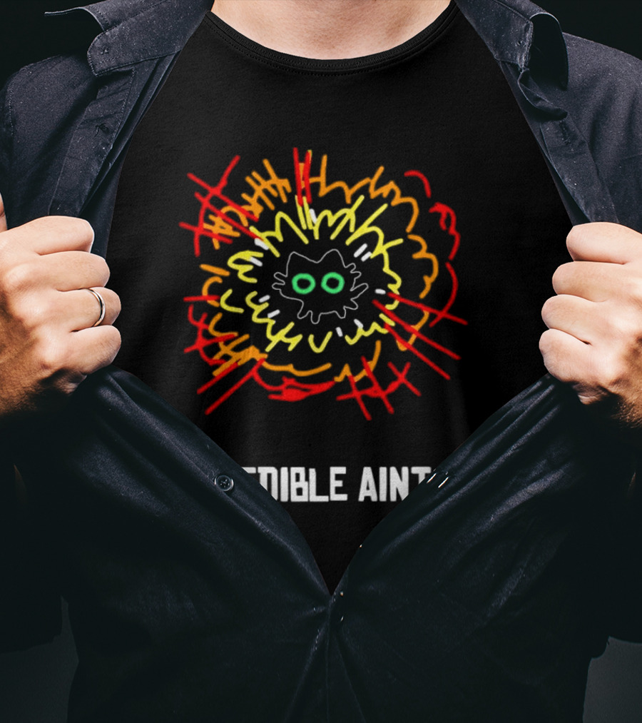 This Edible Ain't Shit Explosion Cat T-Shirt