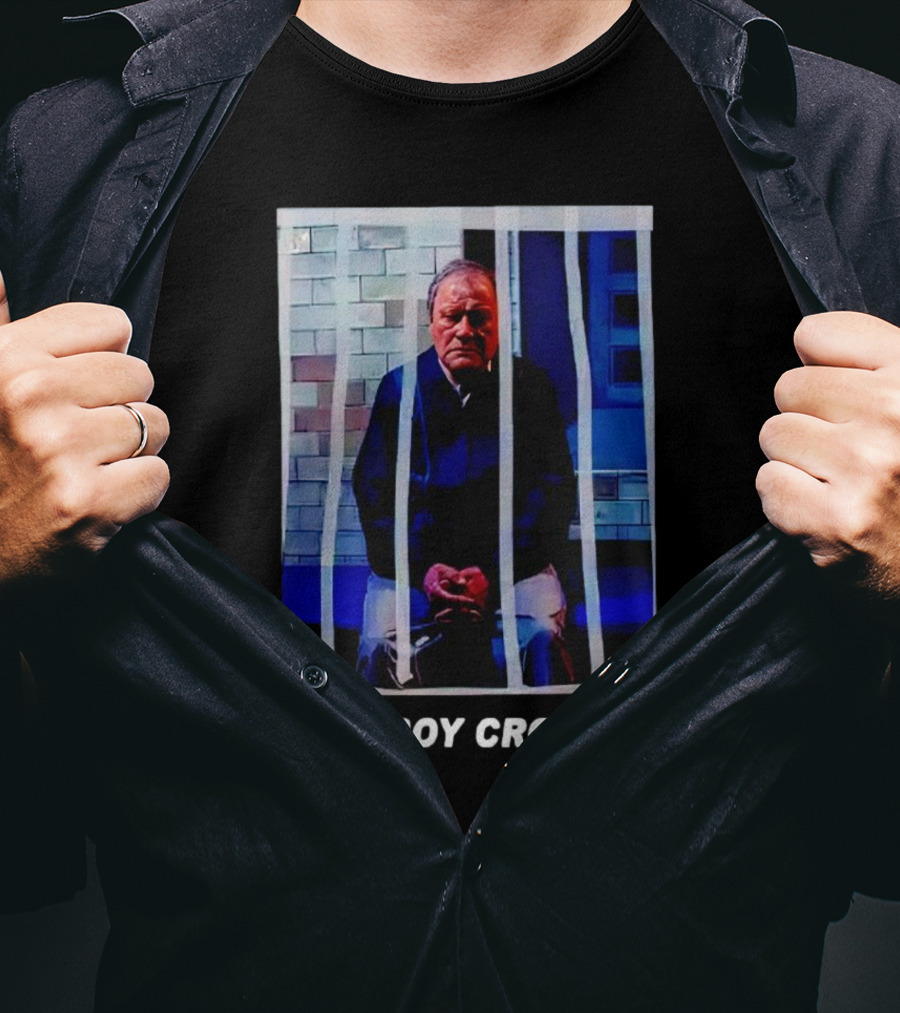Coronation Street Free Roy Cropper Jail Image T-Shirt
