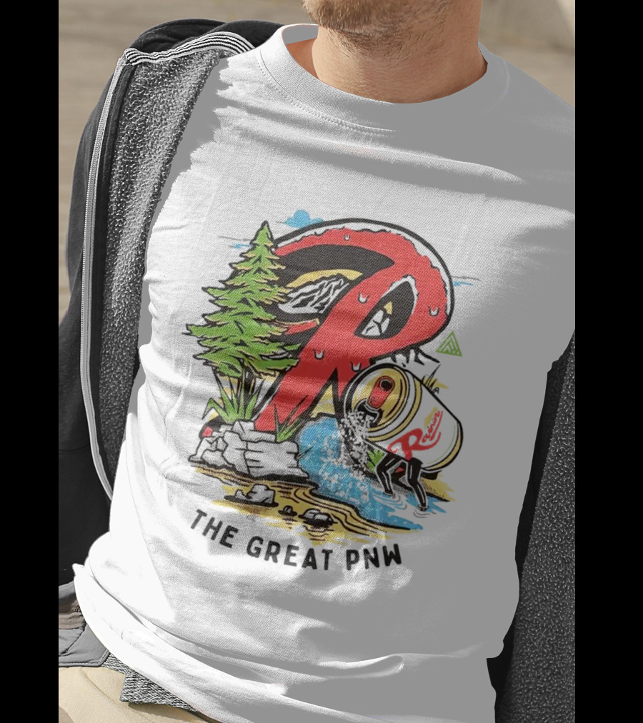 Rainier Beer The Great PNW Adventure Refresh T-Shirt