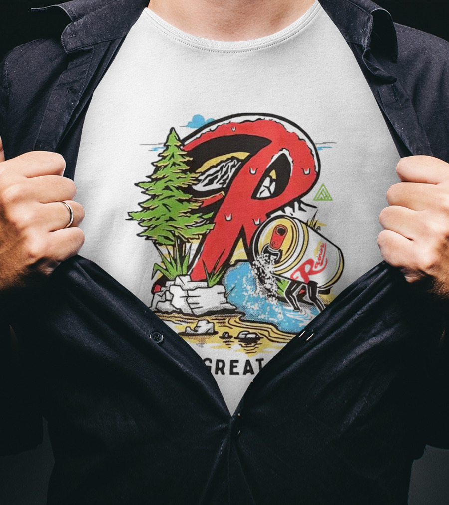 Rainier Beer The Great PNW Adventure Refresh T-Shirt