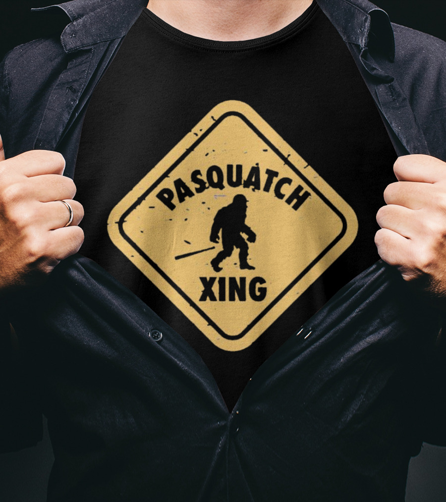 Vinnie Pasquantino Pasquatch Xing Kansas City Royals Baseball Crossover T-Shirt