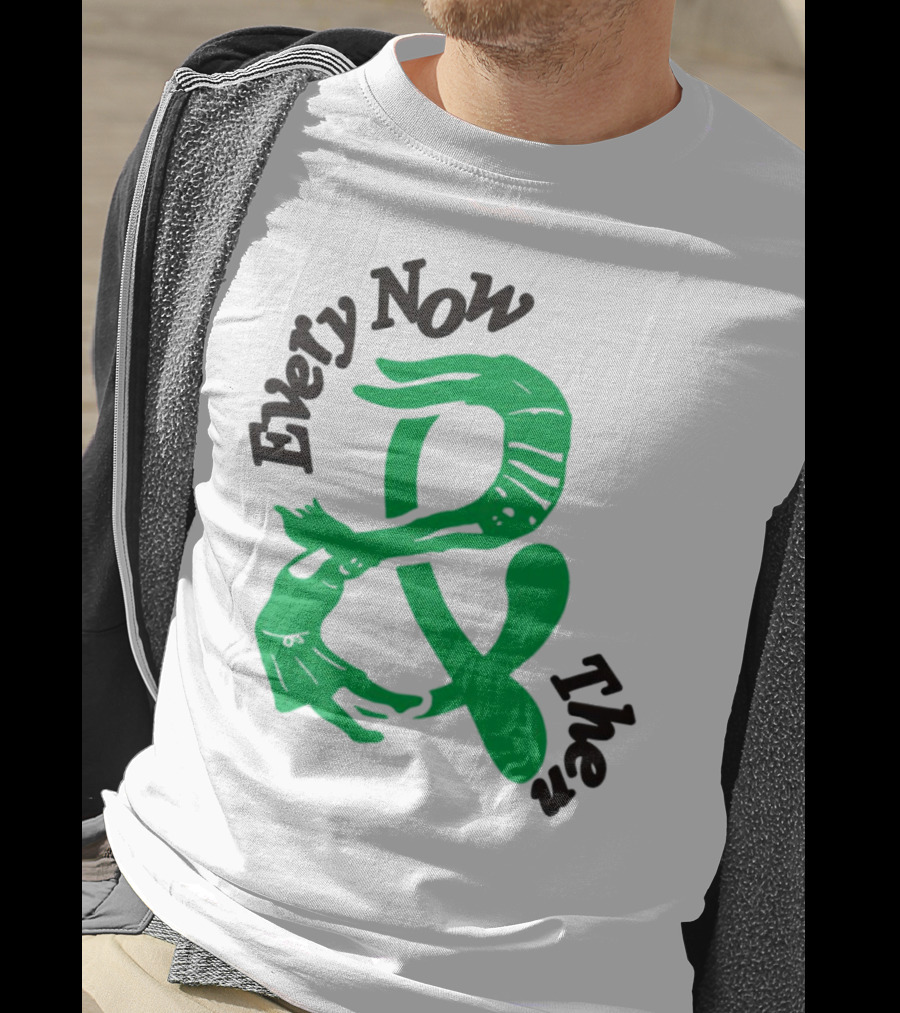 Every Now And Then Skeleton Green Dance T-Shirt