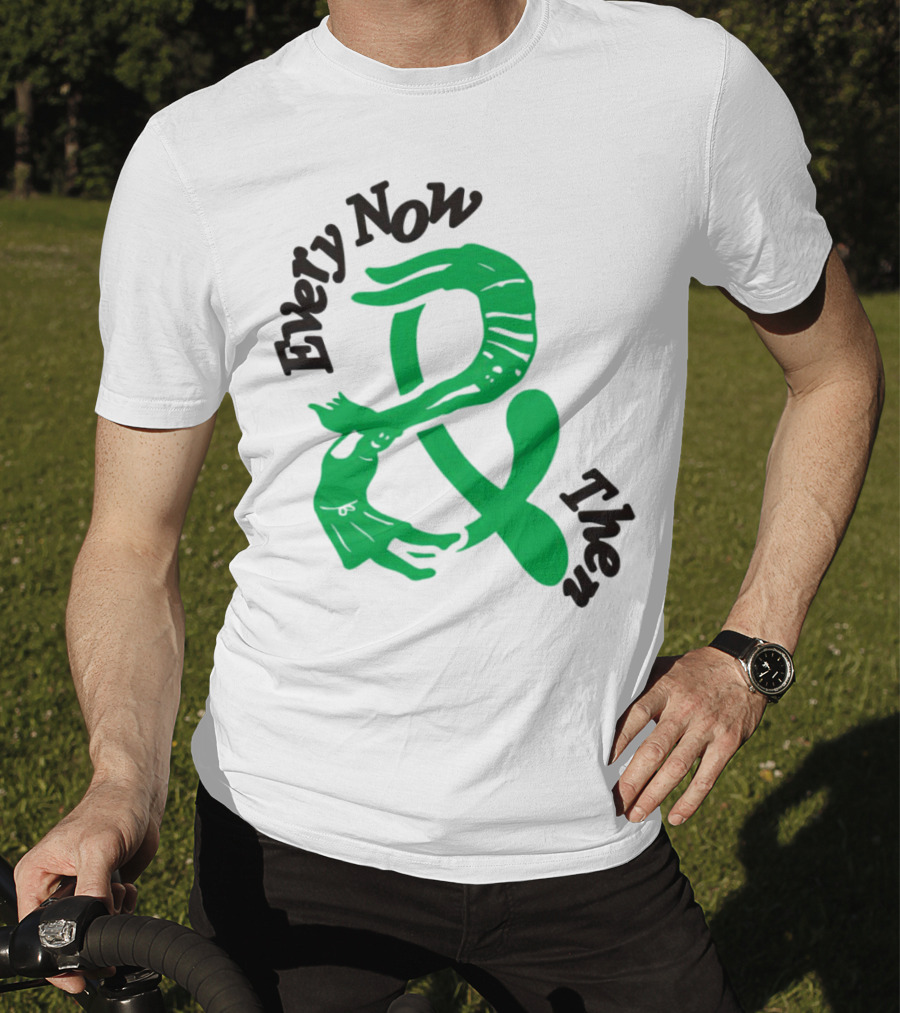 Every Now And Then Skeleton Green Dance T-Shirt