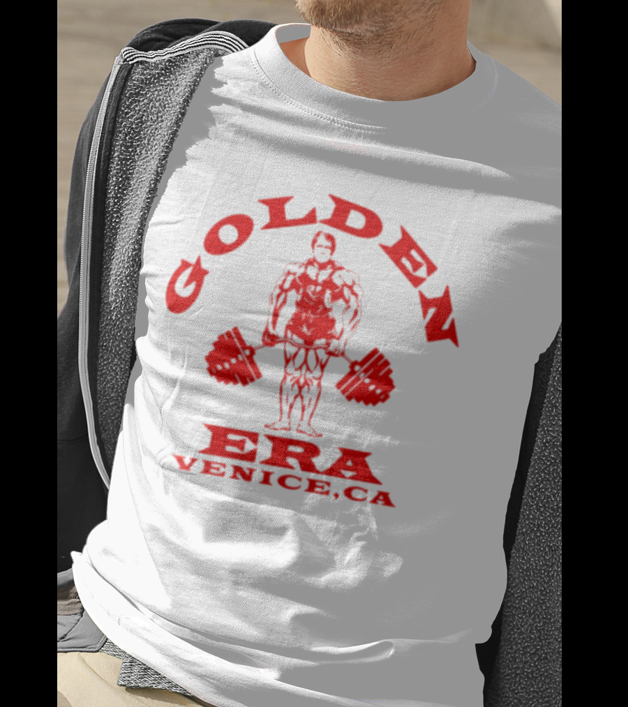 Golden Era Venice CA Bodybuilder La Knight T-Shirt