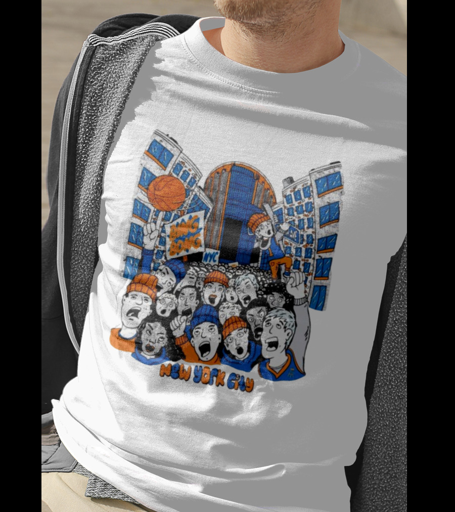 New York City Knicks NBA Bang Bong NYC Basketball Fans T-Shirt