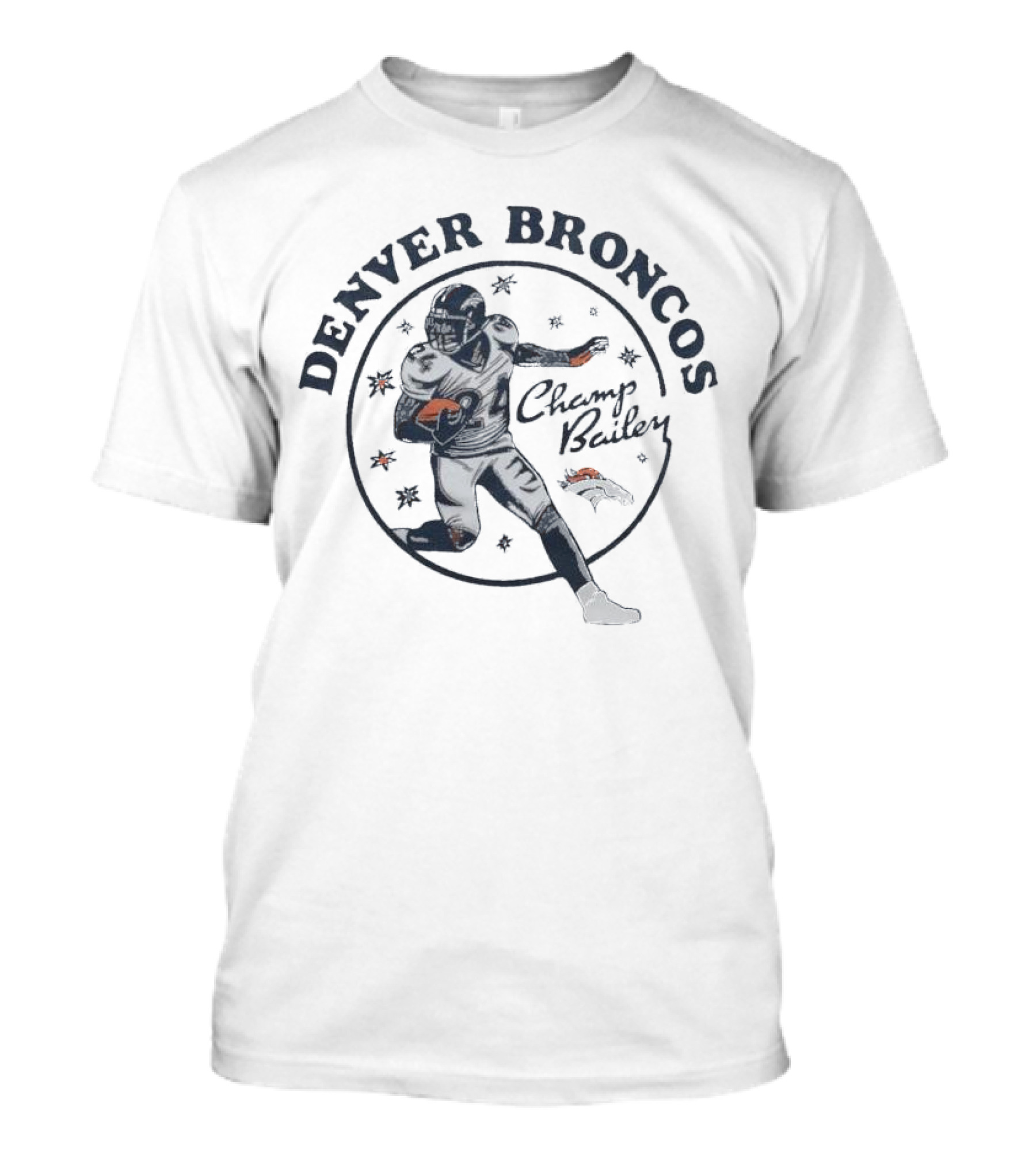 Denver Broncos Champ Bailey Football Legend T-Shirt