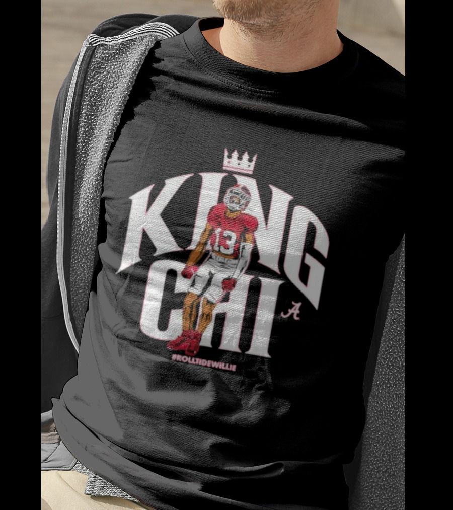 King Chi #RollTideWillie Alabama Crimson Tide T-Shirt