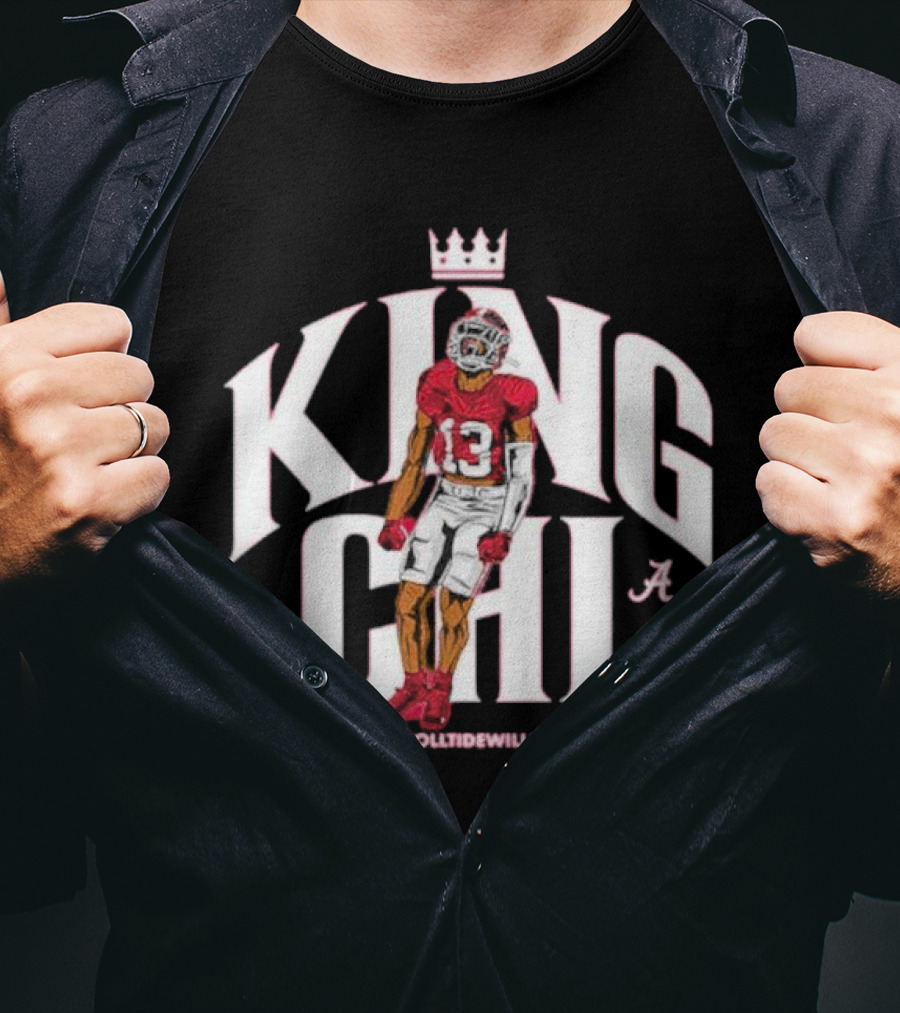 King Chi #RollTideWillie Alabama Crimson Tide T-Shirt