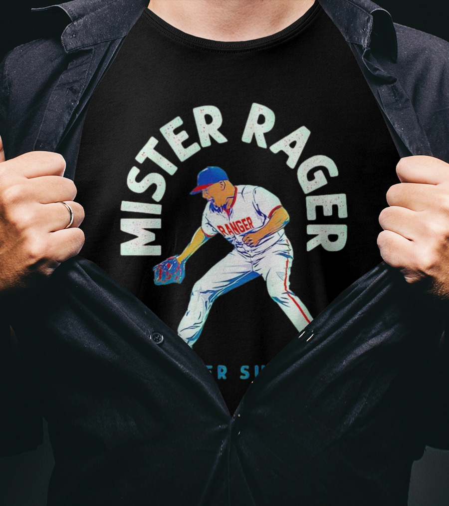 Mister Rager Ranger Suarez Philadelphia Phillies Baseball T-Shirt