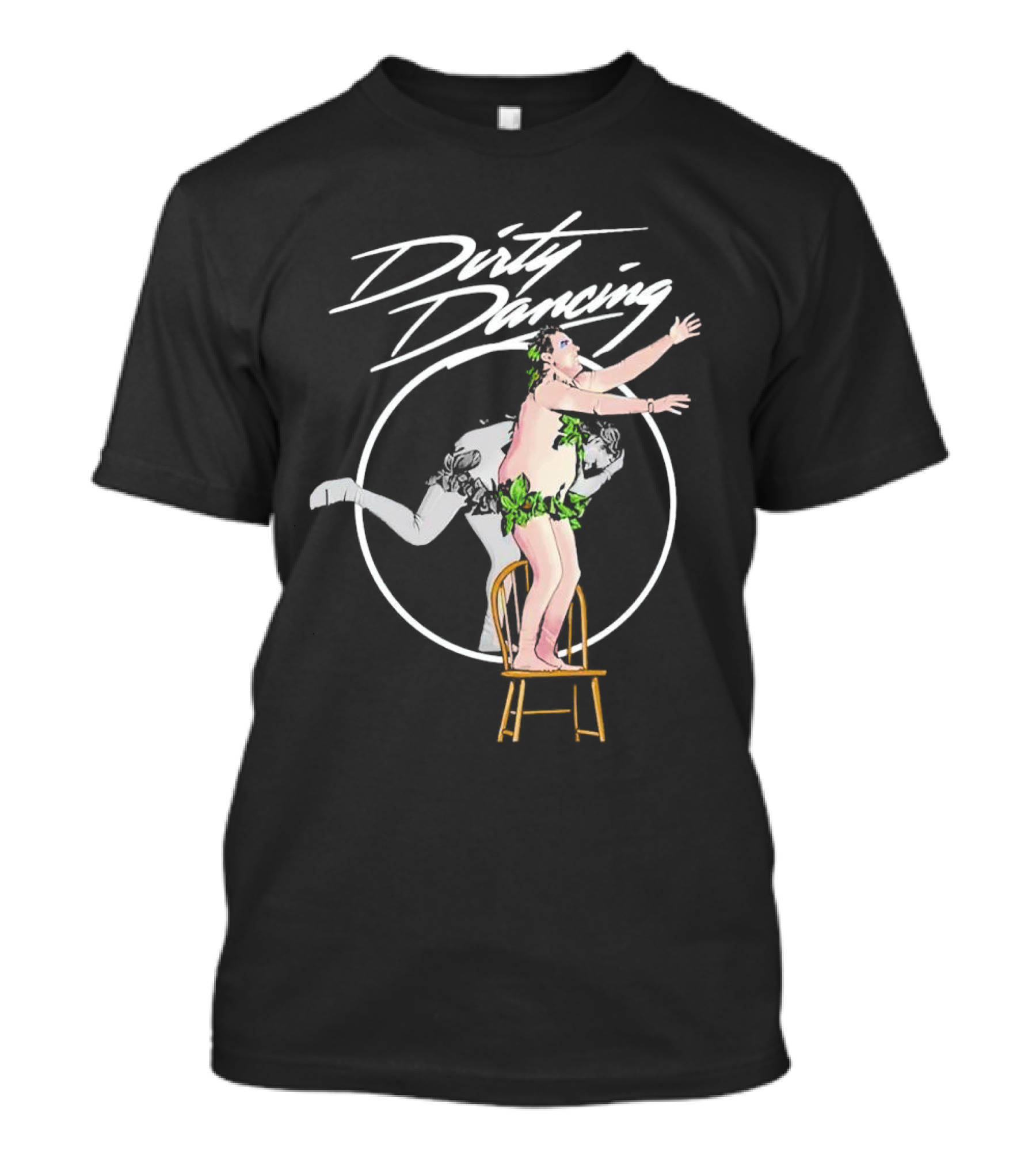 Dirty Dancing Chair Pose Hula Costume Comedy T-Shirt
