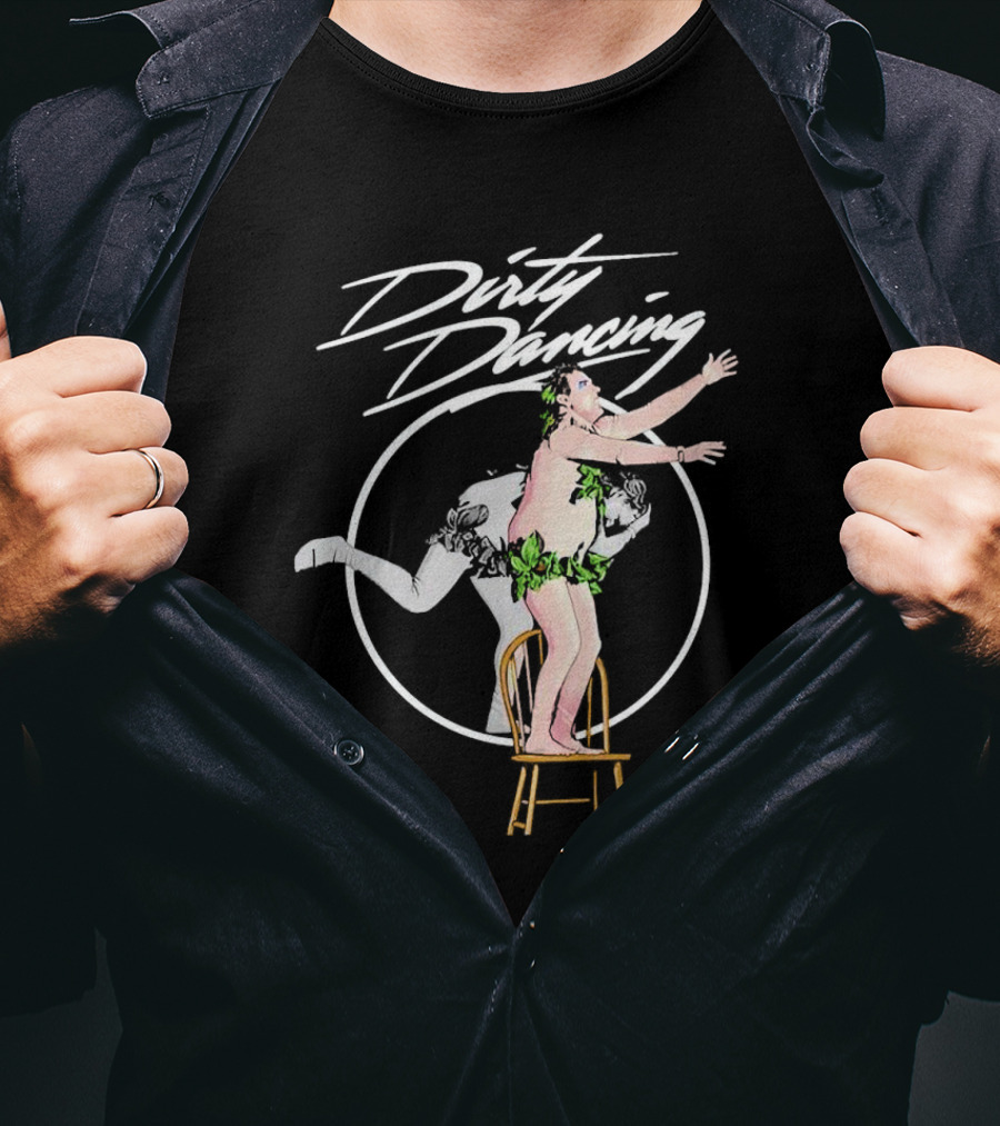 Dirty Dancing Chair Pose Hula Costume Comedy T-Shirt
