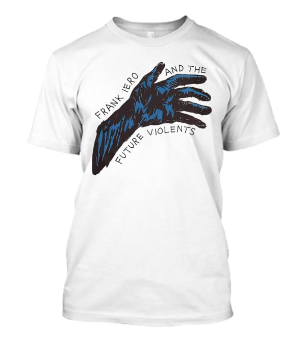 Frank Iero And The Future Violents Blue Hand T-Shirt