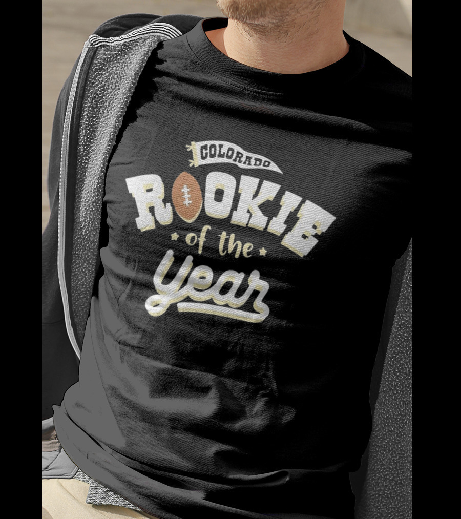 Colorado Rookie Of The Year Football T-Shirt