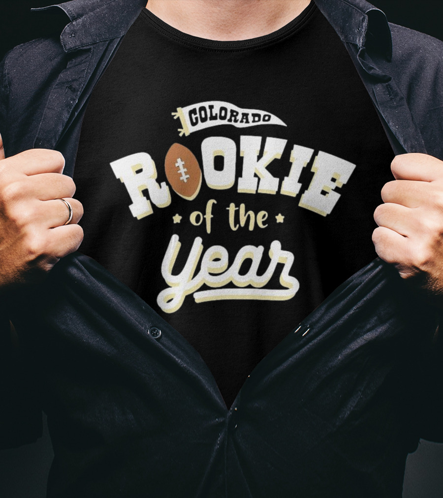 Colorado Rookie Of The Year Football T-Shirt