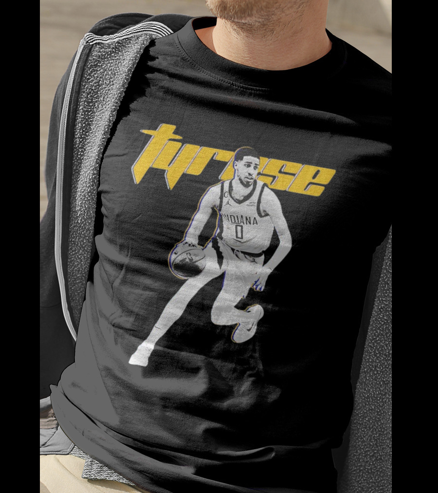 Tyrese Haliburton 0 Indiana Pacers Basketball Player T-Shirt