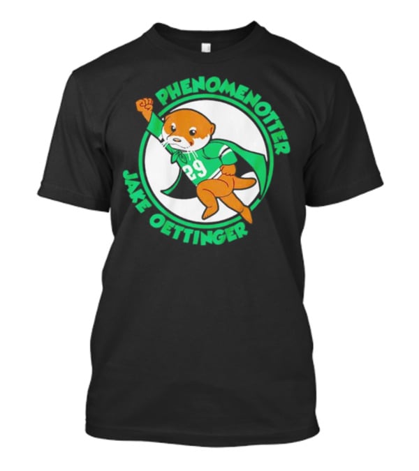 Dallas Stars Jake Oettinger Phenomenotter 29 Superhero Otter T-Shirt