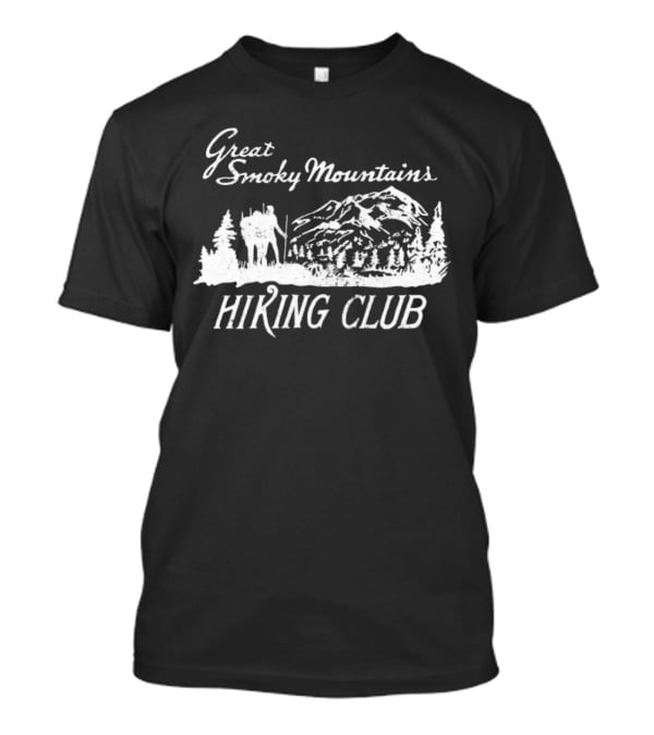 Great Smoky Mountains Hiking Club Scenic Mountain Adventure T-Shirt