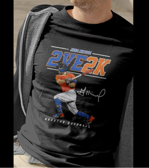 JOSE ALTUVE 2VE 2K HOUSTON BASEBALL SIGNATURE T-Shirt
