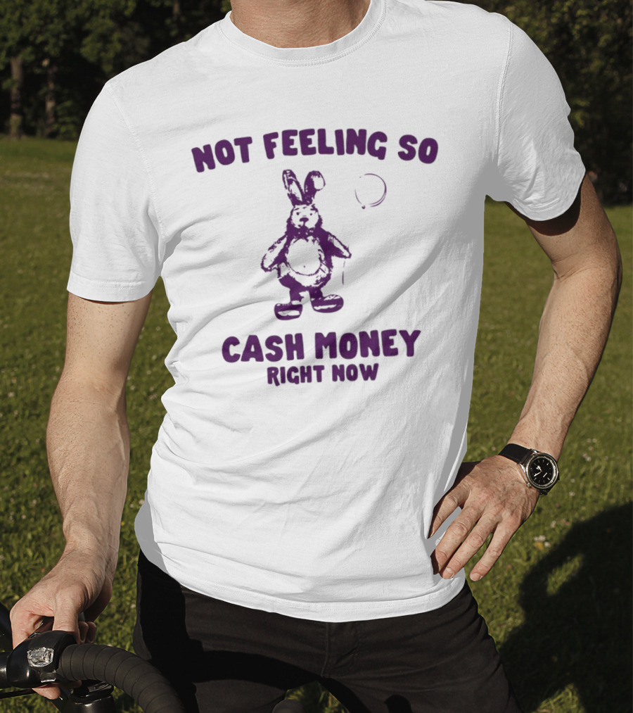 Bunny Not Feeling So Cash Money Right Now T-Shirt