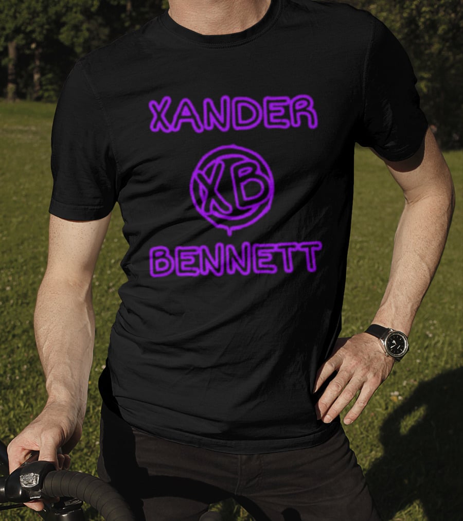 Xander Bennett XB Drip Neon Circle T-Shirt