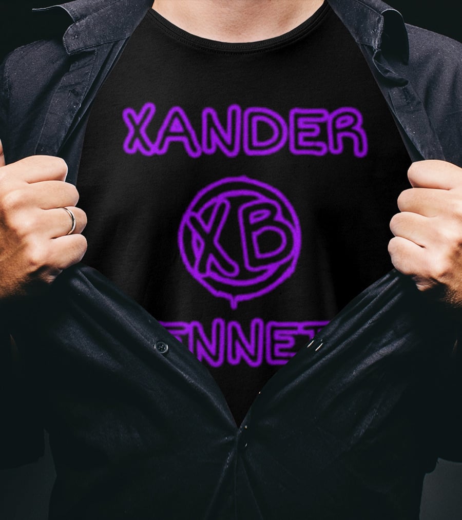 Xander Bennett XB Drip Neon Circle T-Shirt