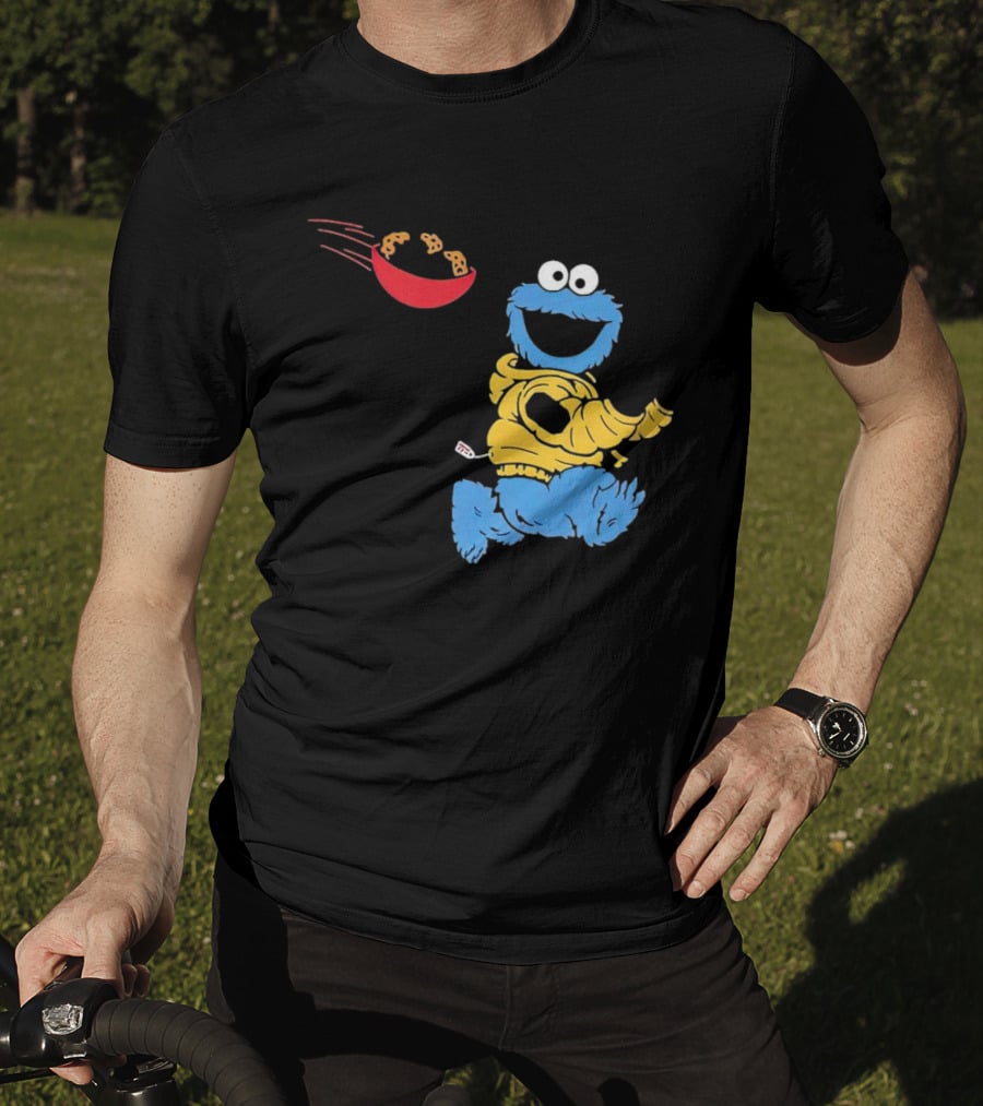 Catch Monster Chasing Cookie Bowl T-Shirt
