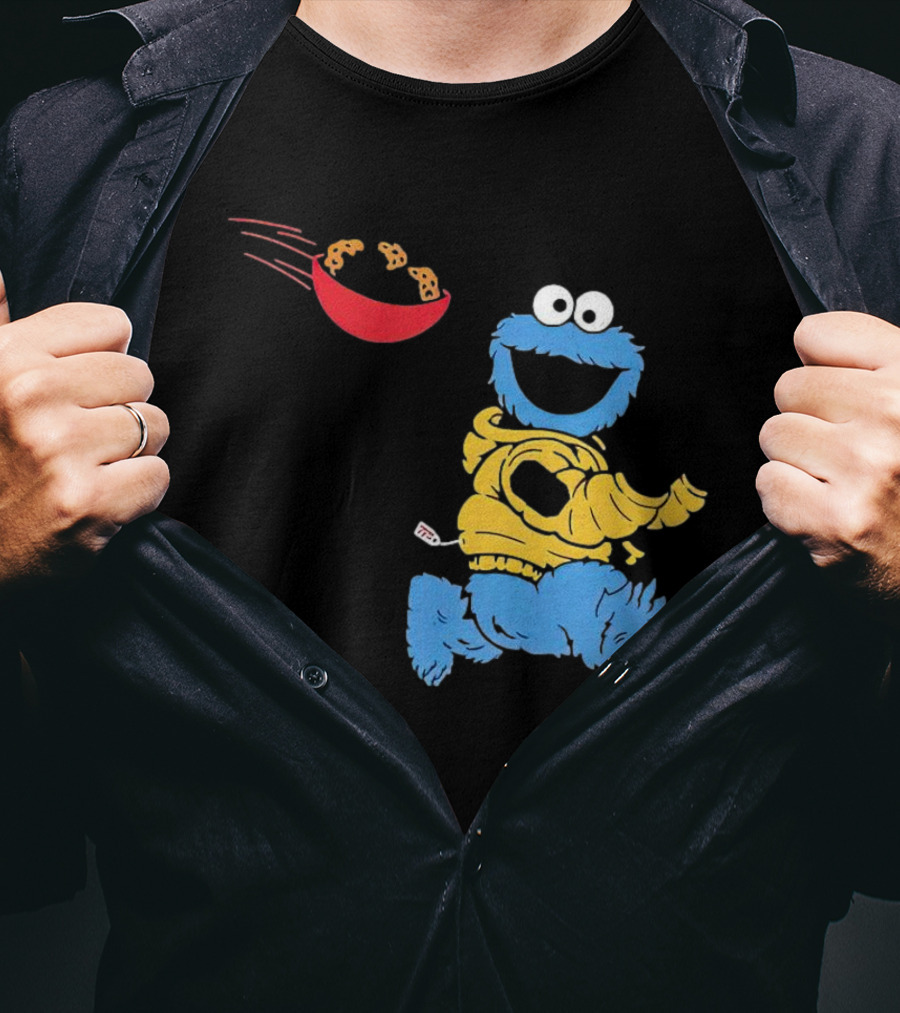 Catch Monster Chasing Cookie Bowl T-Shirt