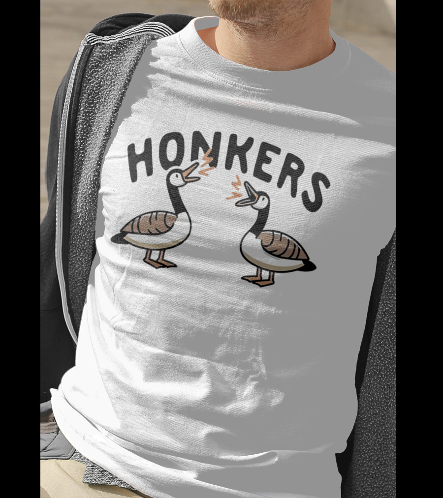 HONKERS Ducks Geese Cartoon Humor T-Shirt