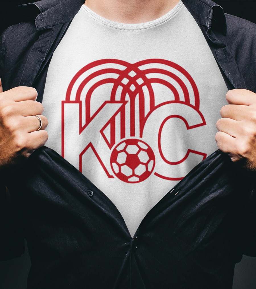 KC Soccer And Fountains Iconic T-Shirt